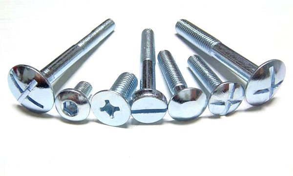 Flat-head carriage bolt